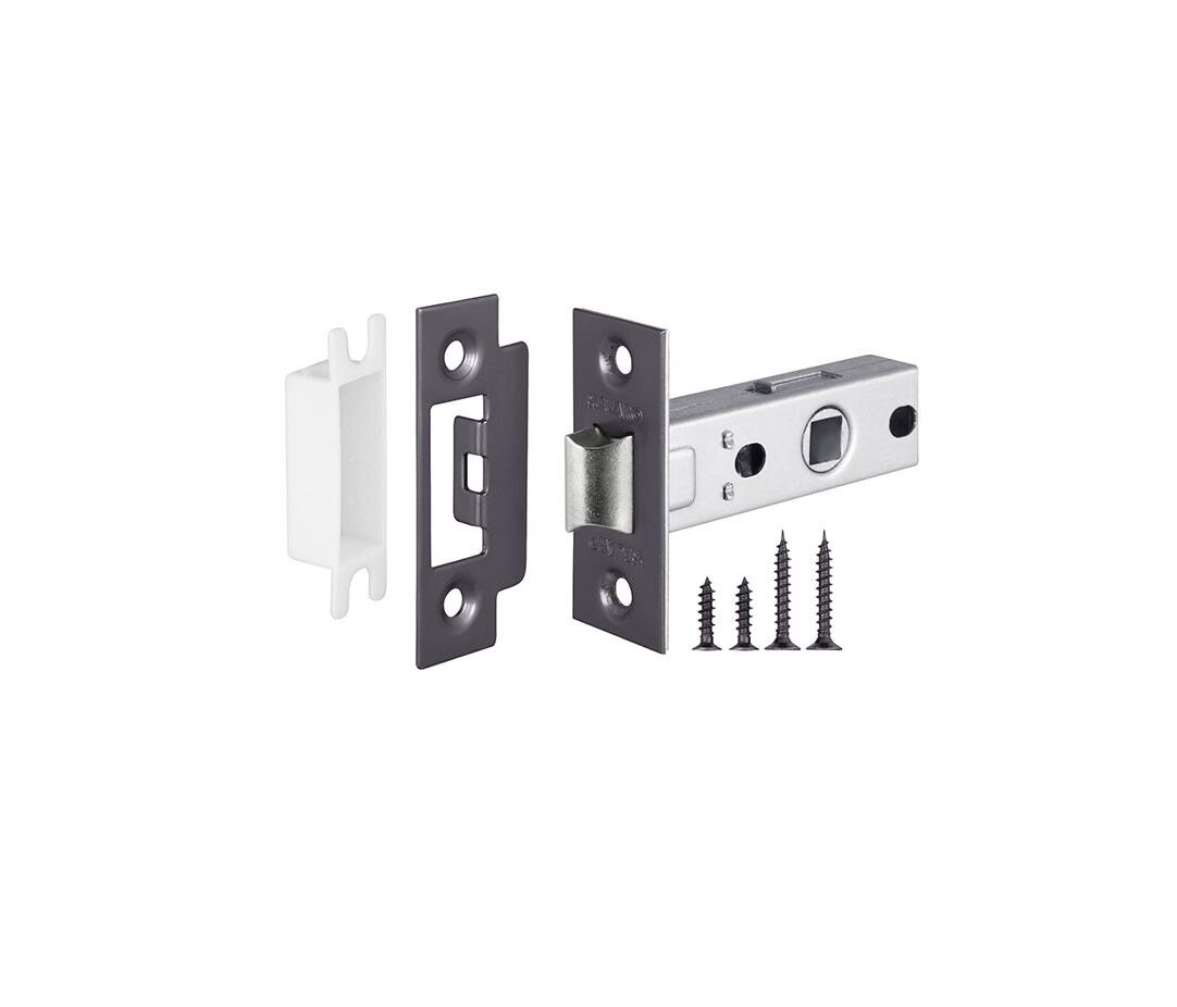 Защелка врезная F12-45-25 GR графит