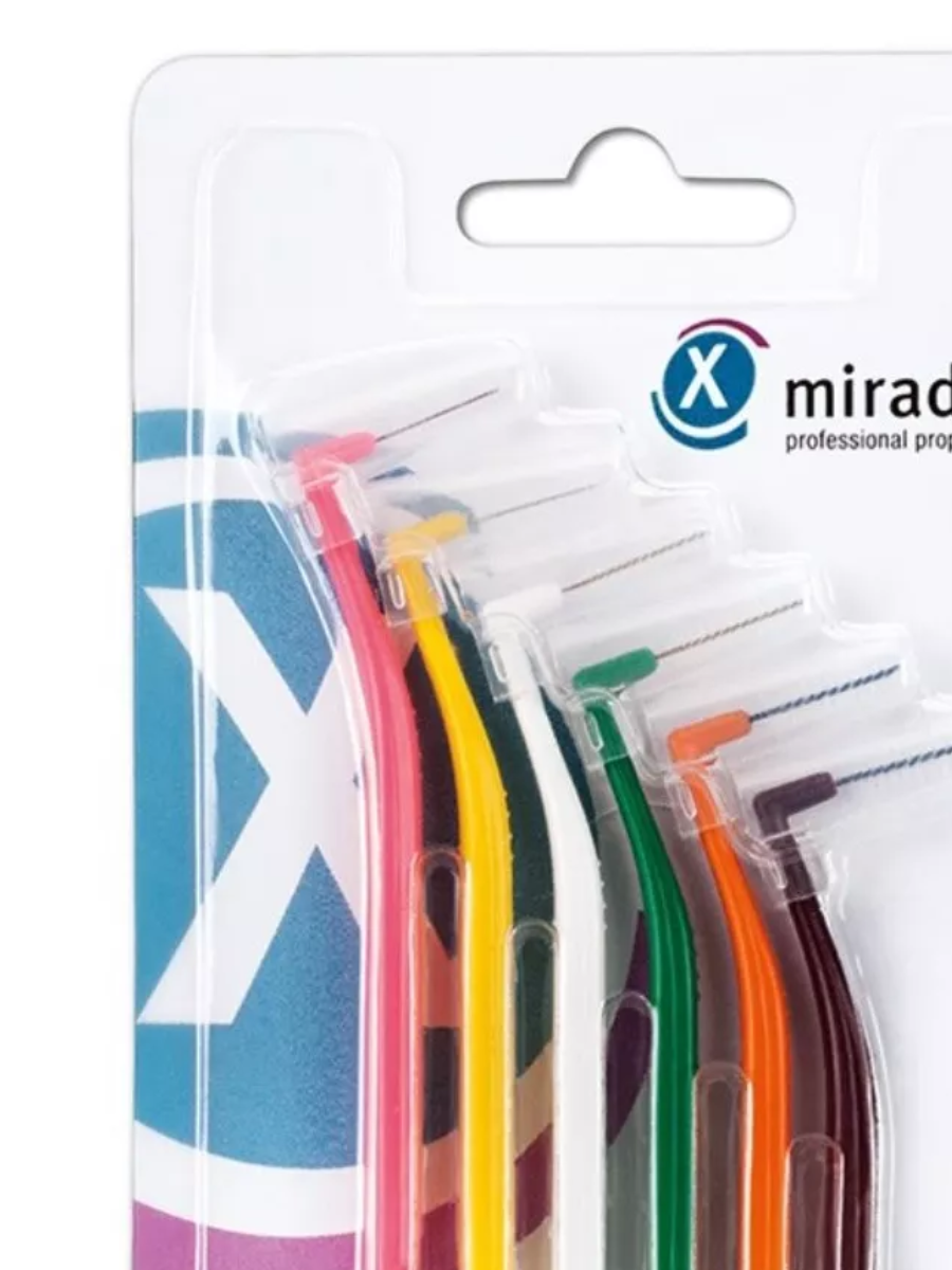 Изображение Ершики для чистки межзубных промежутков и брекетов Miradent I-Prox® L