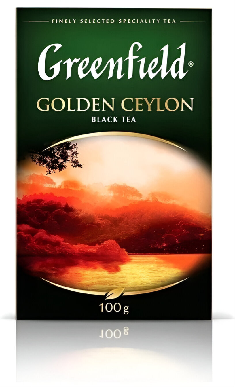 Чай черный Greenfield Golden Ceylon, 100 г