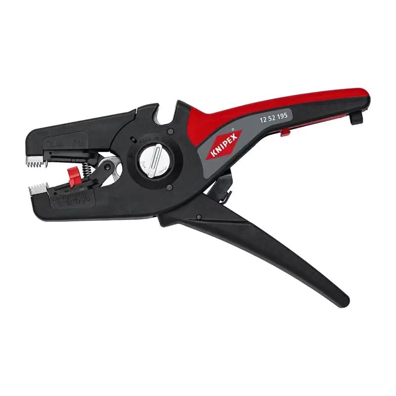 Стриппер автоматический KNIPEX PriceStrip 16, 0.08-16 кв. мм, AWG 28-6, длина 195 мм KN-1252195 — фото 1