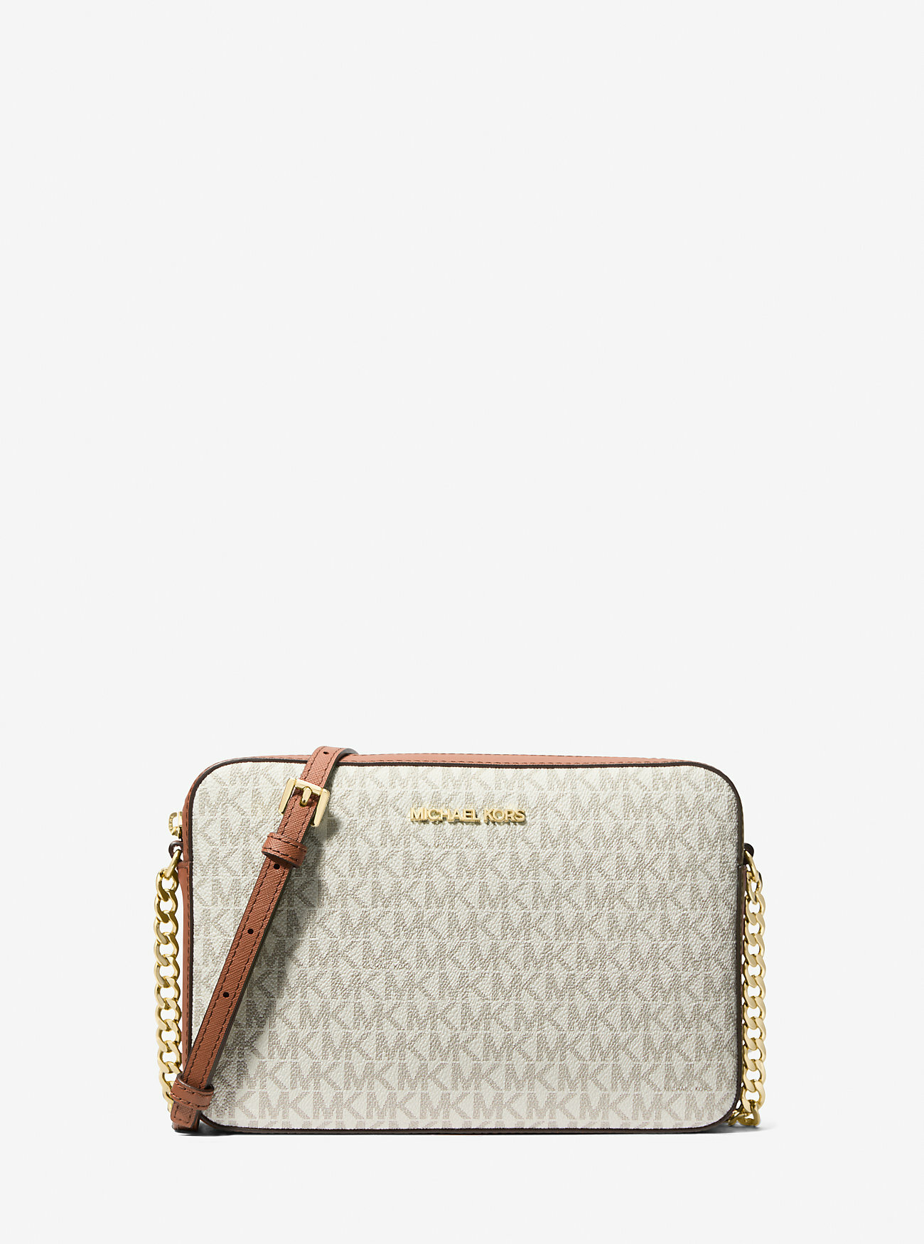 Сумка кросс-боди MICHAEL KORS, бежевый
