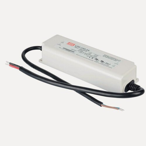 Изображение товара LED-драйвер AC/DC Mean Well LPV-150-24, защита IP67, выходное напряжение 24В/3.6А