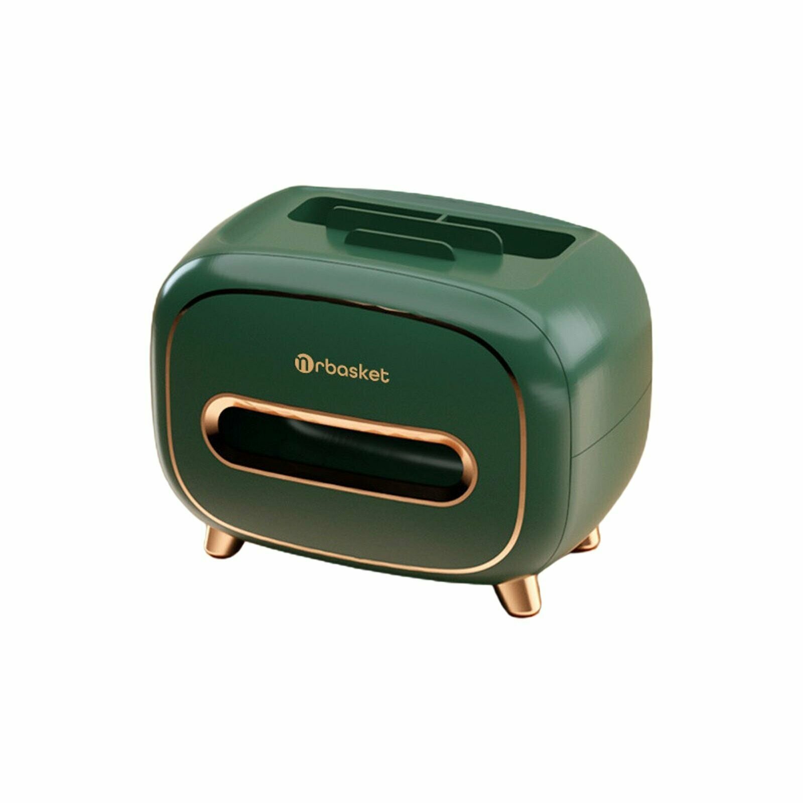 Органайзер-салфетница пластик с крышкой для хранения дизайн без узора