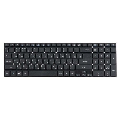 Клавиатура для Acer для Aspire 5755, 5830TG, E1-510, E1-522, E1-530G, E1-532G, E1-570G, E1-572G, E1-572PG, E5-521, E5-531G, E5-571G, V3-531G, V3-551G, V3-571G, V3-572G, V3-731G, V3-771G, V3-772G Black, No Frame, гор. Enter ZeepDeep la 7912p fit for acer gateway v3 571 v3 571g e1 571g nv56r notebook motherboard nbc1f11001 hm70 sjtnv pga989 ddr3 fully tested