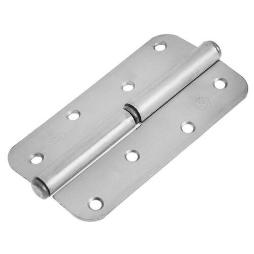 фото Петля накладная tundra пн1-130, без покрытия, правая, 1 шт. mikimarket