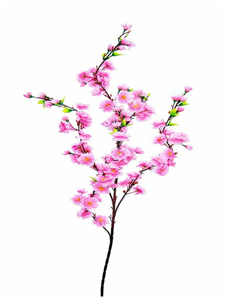 Искусственная сакура розовая / Искусственное растения для декора / декор для дома