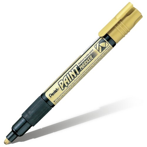 Pentel набор маркеров Paint Marker MMP20, 12 шт., золото, 12 шт. pentel маркер перманентный paint пулеобразный наконечник белый 4 5 мм