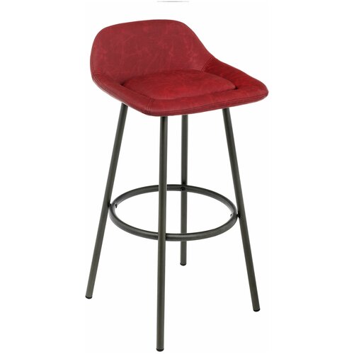 фото Барный стул woodville bosito wine red