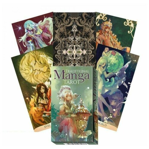 таро традиционная манга traditional manga tarot av259 италия Карты Таро Традиционная Манга / Traditional Manga - Lo Scarabeo