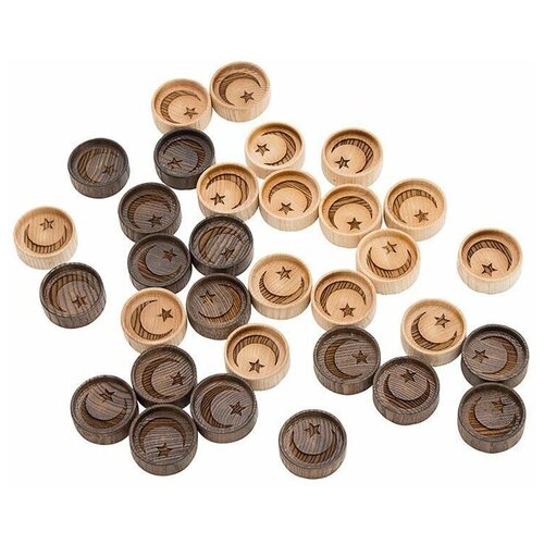 Набор резных фишек для нард