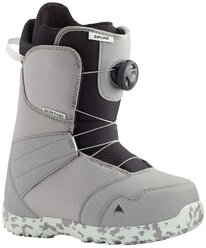 Детские сноубордические ботинки BURTON Zipline Boa 4K, gray/neo mint