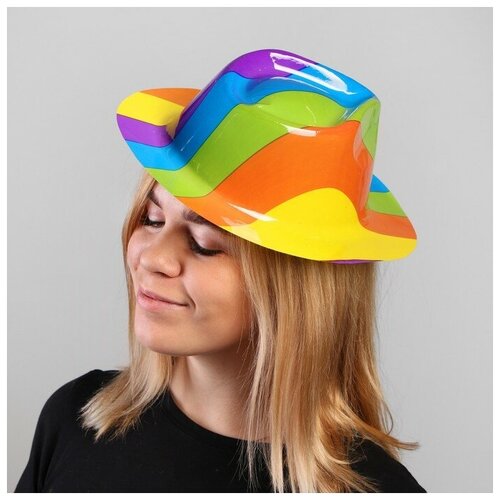 фото Карнавальная шляпа «цветная сима-ленд