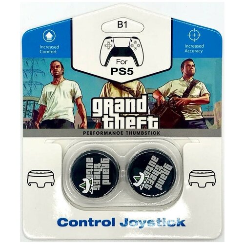 Накладки на стики для геймпада DualSense CQC Grand Theft AutoB1-1 2 шт PS5 149000₽