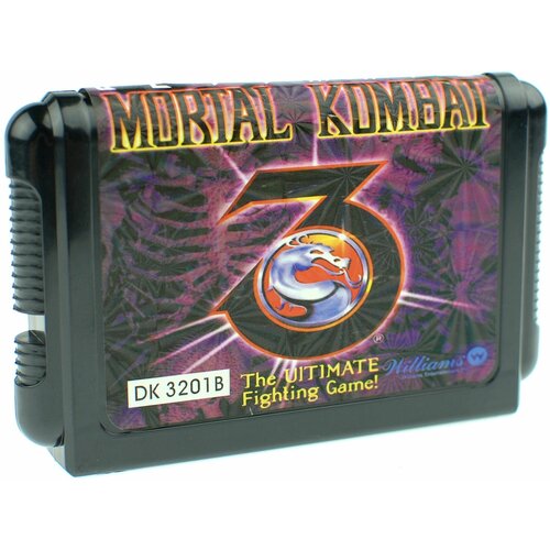 Игра Mortal Kombat 3 Ultimate для sega 16bit английская версия картридж 16 bit mortal kombat 3 ultimate для sega mega drive 2 md2 совместим со всеми 16 bit приставками