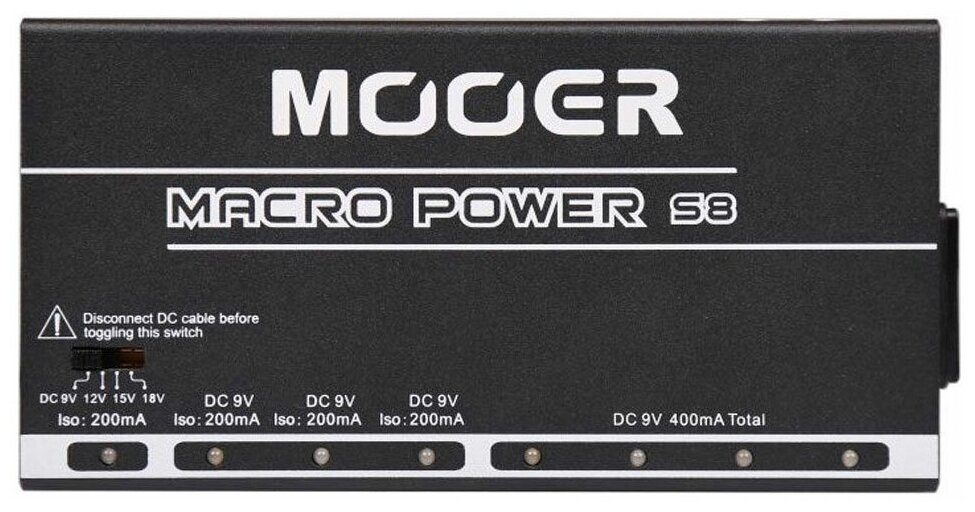 Блок питания MOOER Macro Power S8