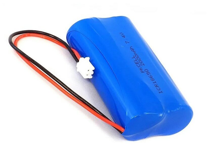 Аккумулятор 2000 mAh ICR18650 7.4 V для Меркурий 130Ф