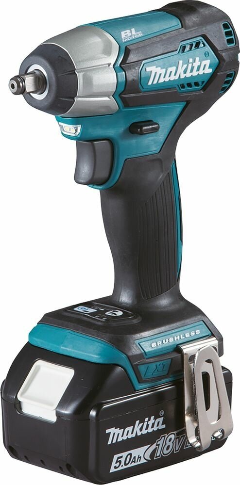 Аккумуляторный ударный гайковерт Makita 3/8" LXT, 18В, 180 Нм, 2400 об/мин, DTW180RFE