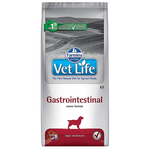 farmina vet life dog gastrointestinal сухой корм д собак диета при нарушении пищеварения Сухой корм для собак Farmina Vet Life при болезнях ЖКТ 1 уп. х 1 шт. х 12 кг