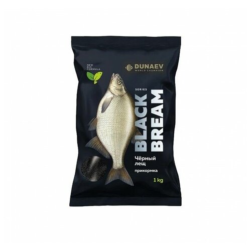 Дунаев Прикормка DUNAEV BLACK Series 1 кг BREAM (Черный лещ) 5 пачек