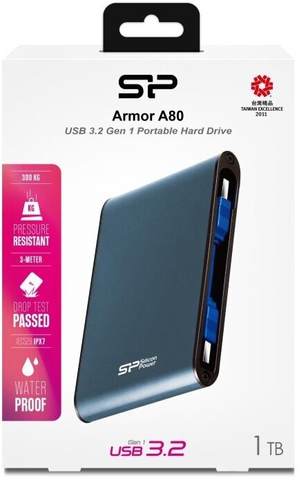 Внешний HDD Silicon Power Armor A80