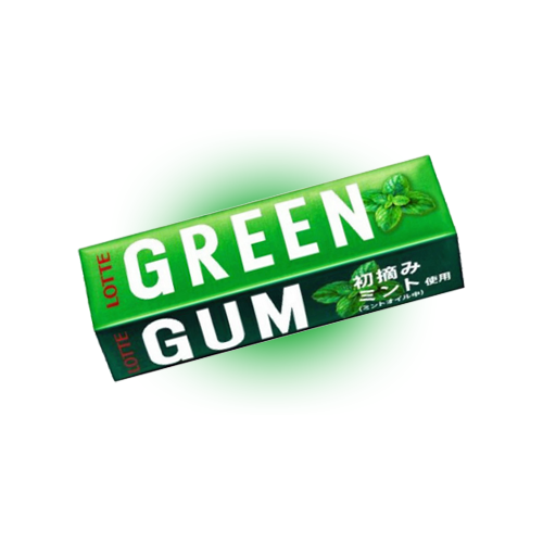 Жев.резинка LOTTE GREEN GUM 31 гр В упаковке 15 шт.