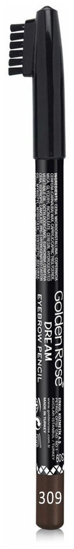 Карандаш для бровей Golden Rose Dream Eyebrow Pencil т.309 4 г