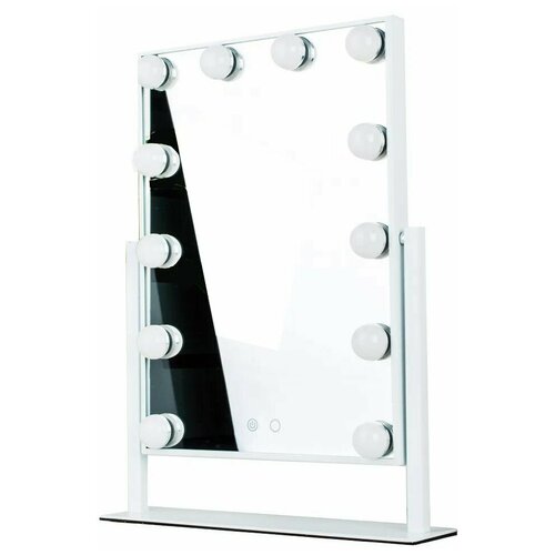 Зеркало гримерное с подсветкой настольное 503B /зеркало макияжное с LED подсветкой настенное / косметическое зеркало