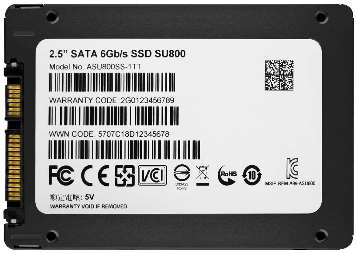 Твердотельный накопитель SSD A-Data - фото №2