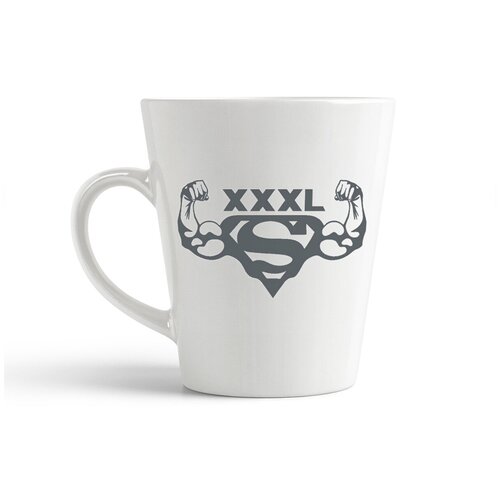 фото Кружка-латте coolpodarok "супермен xxxl"