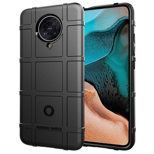 фото Чехол-бампер mypads для redmi k30 pro/xiaomi poco f2 pro/ xiaomi redmi k30 pro zoom 8/256gb противоударный усиленный ударопрочный черный