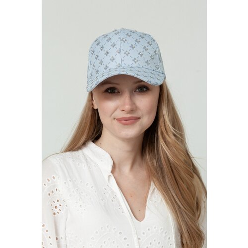 фото Бейсболка ferz демисезонная, размер 56/58, голубой