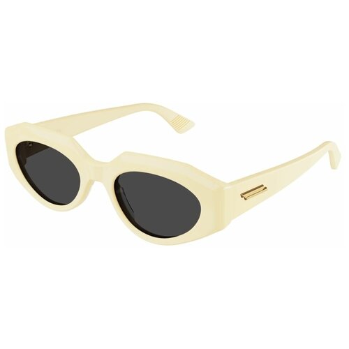 Солнцезащитные очки Bottega Veneta, желтый, бежевый
