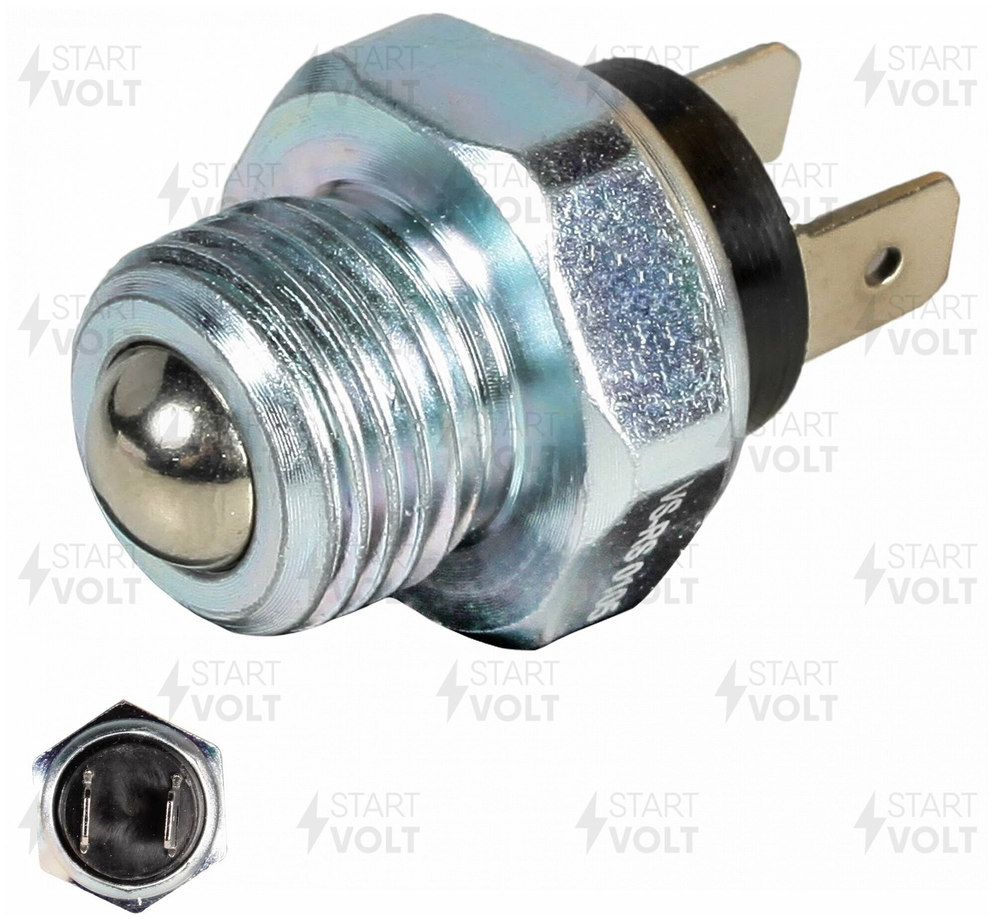 фото Датчик включения фонаря заднего хода для автомобилей Лада 2101-2107 (5 ст. КПП), КАМАЗ, ГАЗ, УАЗ VS-RS 0105 StartVolt