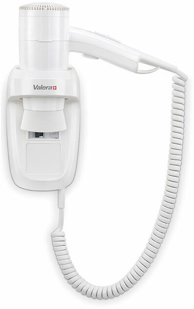 Настенный фен с держателем Valera Premium Protect 1200 White 533.03/044.04