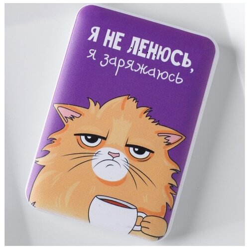 Like me Портативный аккумулятор Я не ленюсь 5000 mAh 2 USB-разъёма 215900₽