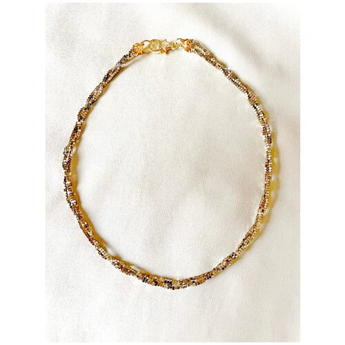 Чокер Gold sta Чокер из гематита/ Колье на шею из гематита