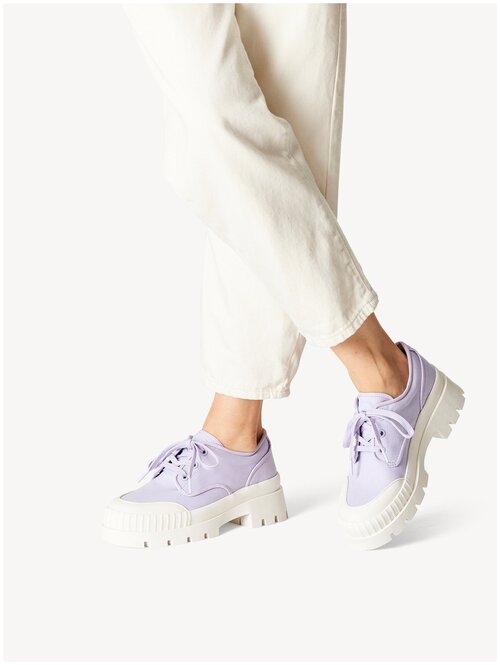 Ботинки дерби Tamaris, размер 39, фиолетовый