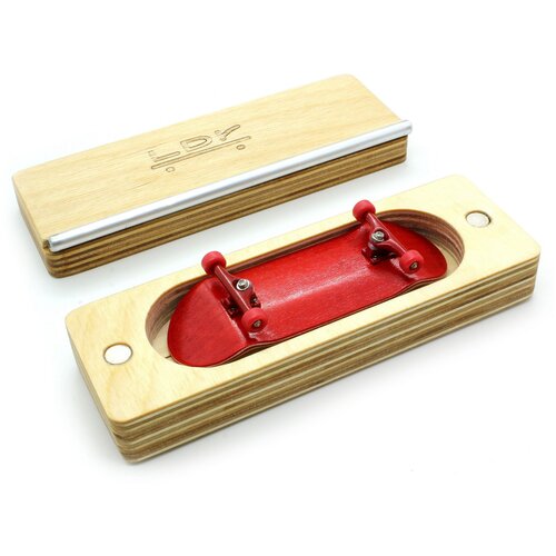 Фингерборд П11 LDR 34мм Красный + спот-коробка