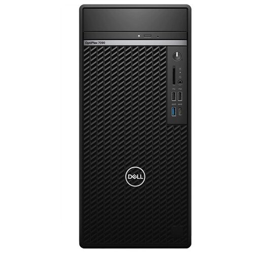фото Настольный компьютер dell optiplex 7090 mt (7090-3220) midi-tower/intel core i7-10700/8 гб/256 гб ssd/intel uhd graphics 630/windows 10 pro черный