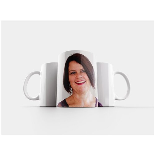 фото Кружка "рождество, украшение, полосы" 320 мл lotsprints