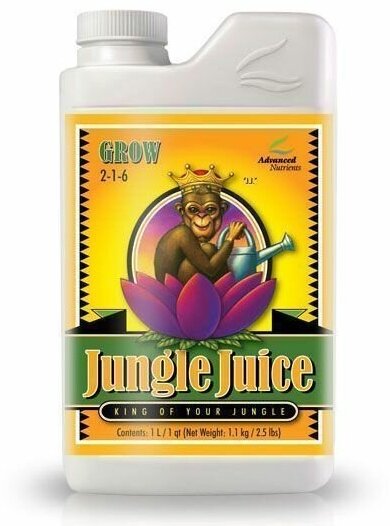 Удобрение Jungle Juice Grow Advanced Nutrients Размер 1 л. - фотография № 2