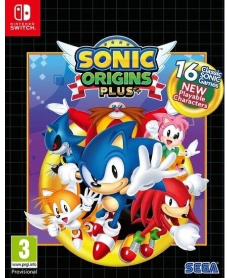 Игра Nintendo для Switch Sonic Origins Plus Стандартное издание