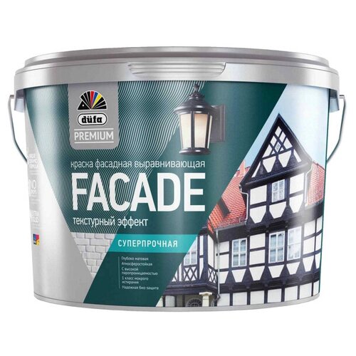 Краска в/д фасадная DUFA Premium Facade база 3 2,5л бесцветная, арт. Н0000004857 краска в д фасадная dufa premium facade база 1 9л белая арт н0000007017