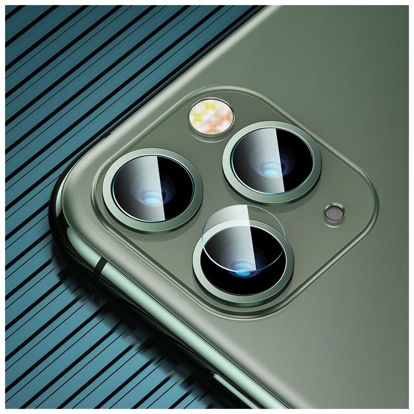 Защитное стекло Baseus Gem Lens Film для iPhone 11 Pro/11 Pro Max для Apple iPhone 11 Pro, Apple iPhone 11 Pro Max, 2 шт, прозрачный