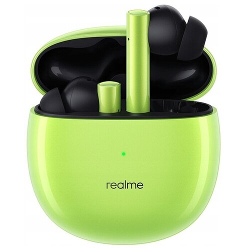 Беспроводные наушники realme Buds Air 2 зелёный green 409000₽