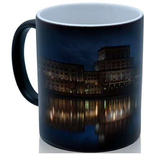 фото Кружка хамелеон чехол для телефона мгту им. баумана , прикольный сувенир drabs