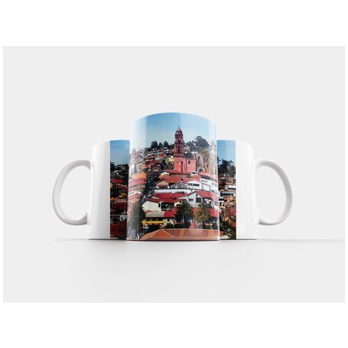 фото Кружка "городок, мексика, деревенский" 320 мл lotsprints