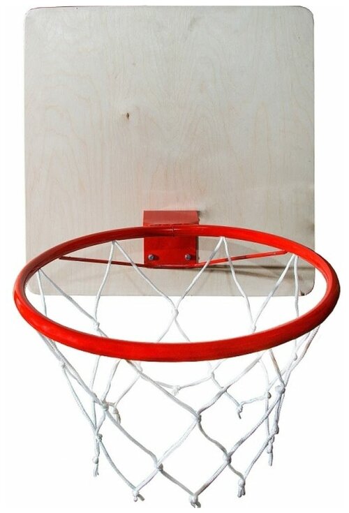 Баскетбольное кольцо с сеткой КМС диаметр 295 мм 136