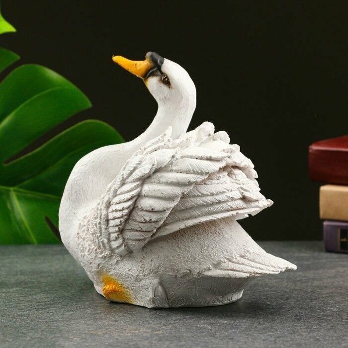Фигура "Лебедь" 20х10х18см Хорошие сувениры 9597042 . - фотография № 2