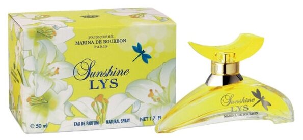 Princesse Marina de Bourbon, Lys Sunshine, 50 мл, парфюмерная вода женская